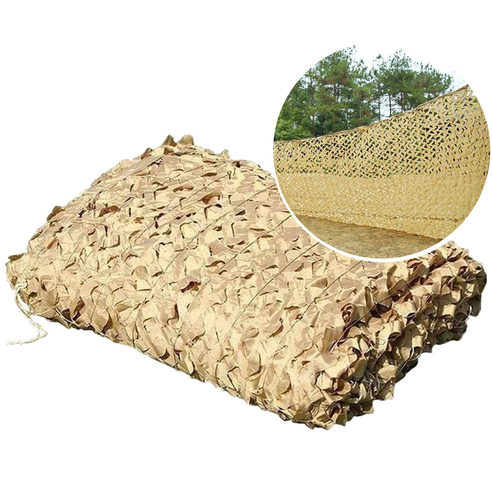 Camouflage netting, Military Outdoor Camouflage Net Shade Sail UV Protection Hunting(4X4M/13X13FT)