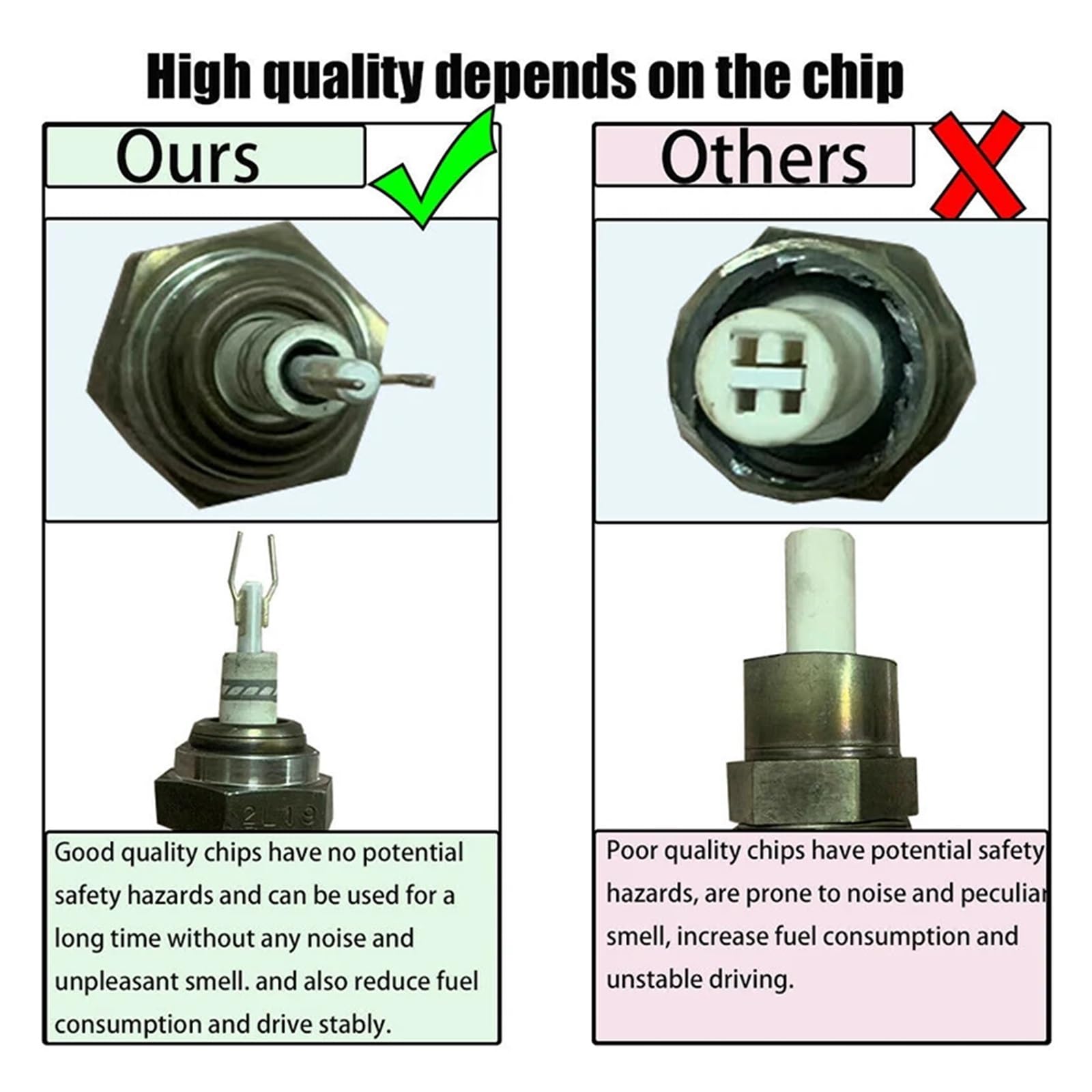 2pcs Oxygen O2 Sensor Upstream Downstream Fits 2010-2012 Mazda CX-7 2