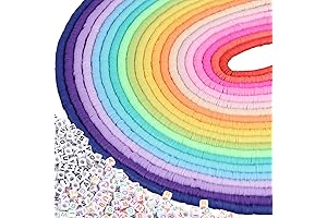 Augshy Clay Beads for Jewelry Making: Create Your Style with 6700 Pcs of Creativity