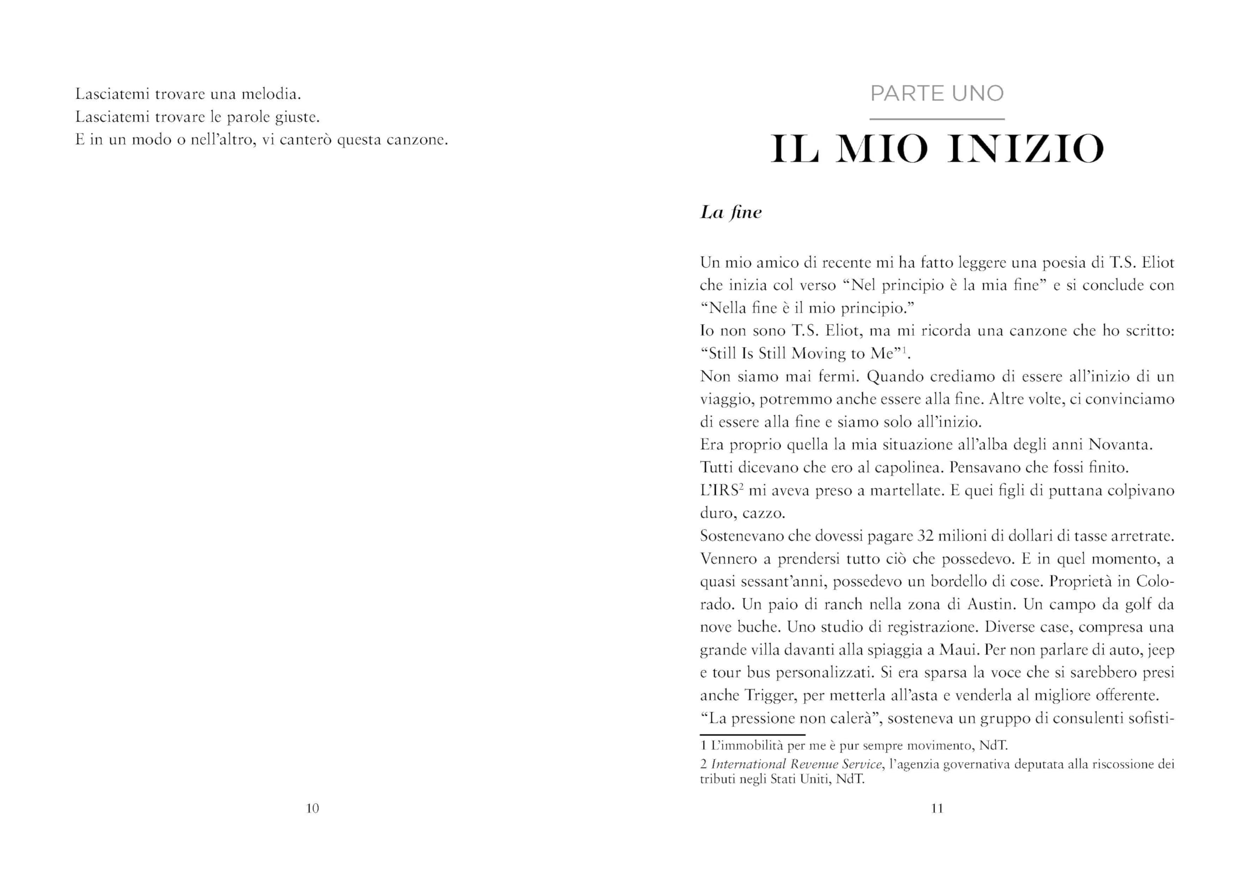 My life. È una lunga storia