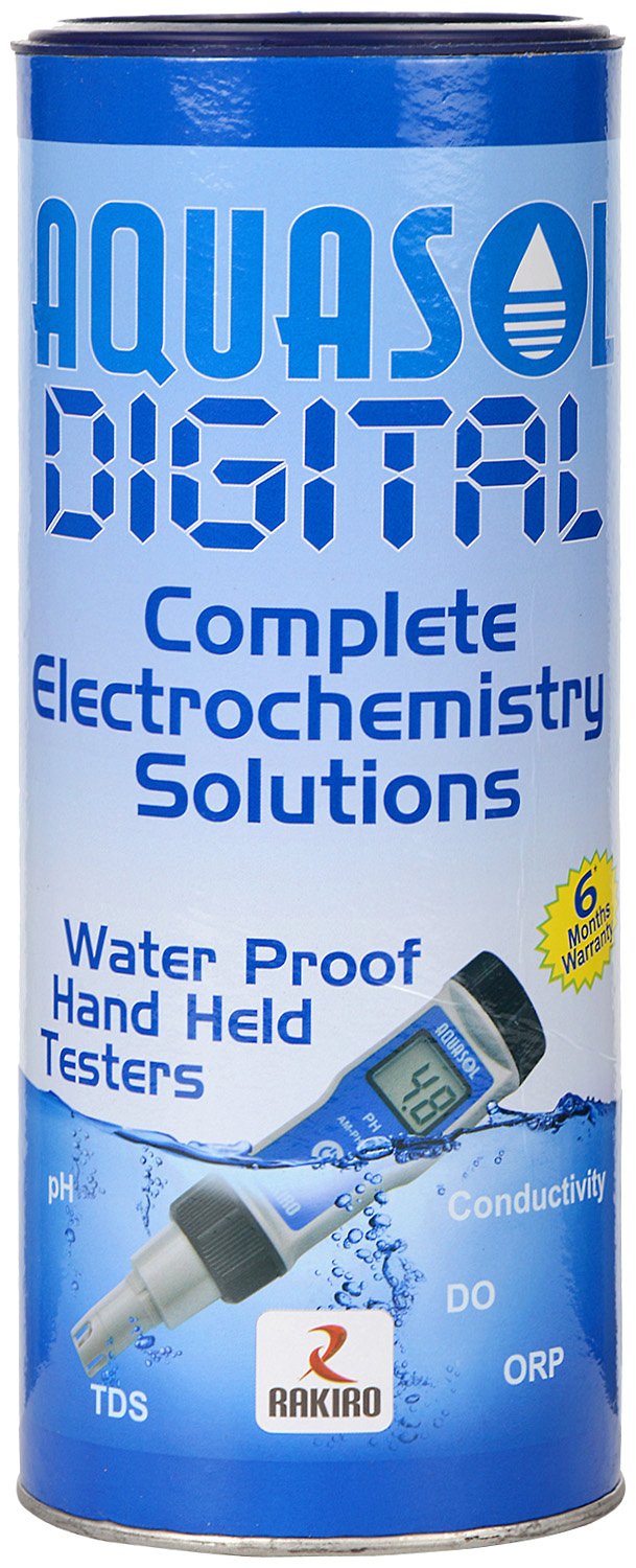 Aquasol 0.1 pH Polypropylene Hand pH Meter (20 cm x 9 cm x 20 cm, Blue) 1