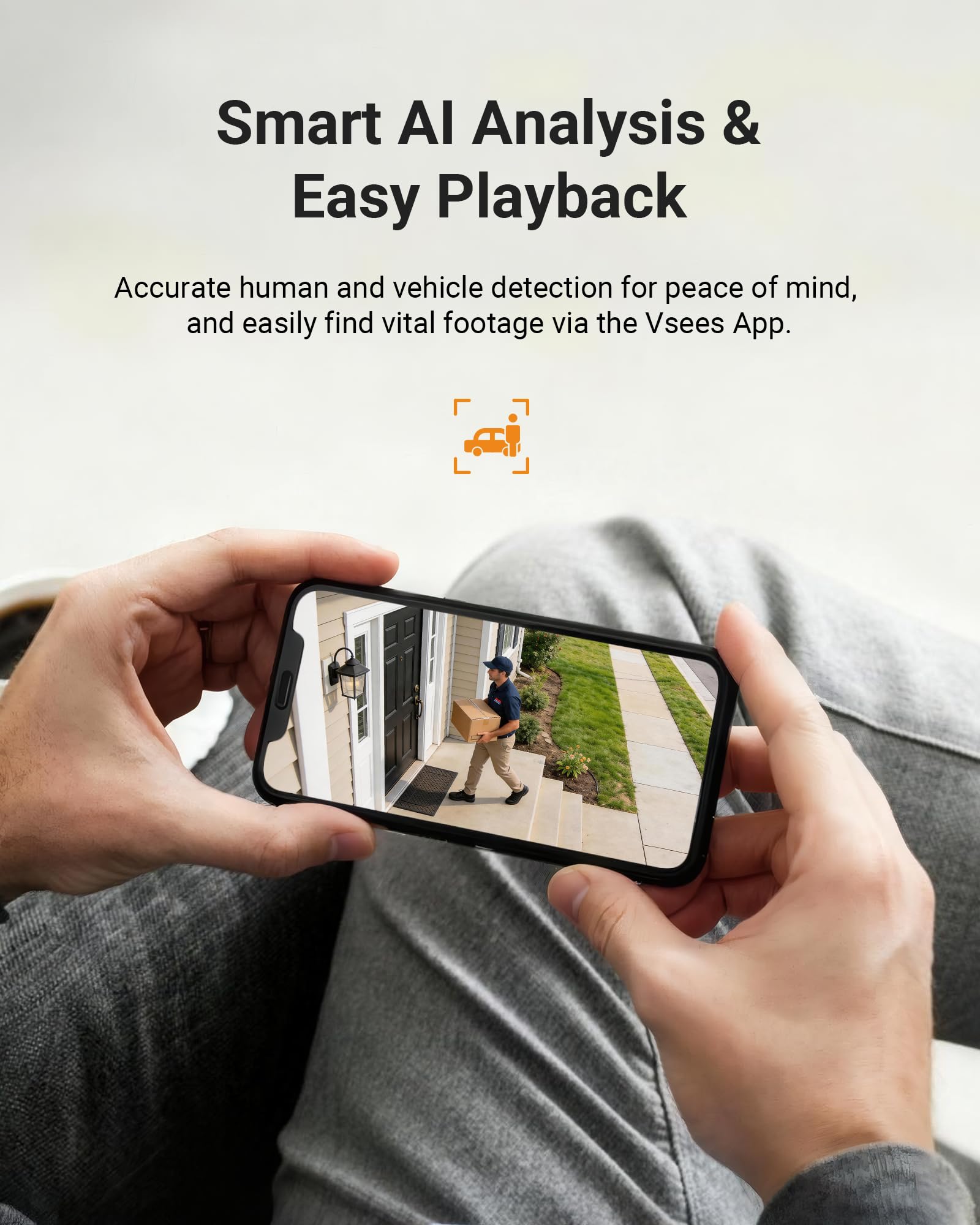Anlapus 8 Canali 1080P H.265+ Videoregistratori di Sorveglianza per DVR Kit Videosorveglianza, 1TB HDD, Allarme Email, P2P