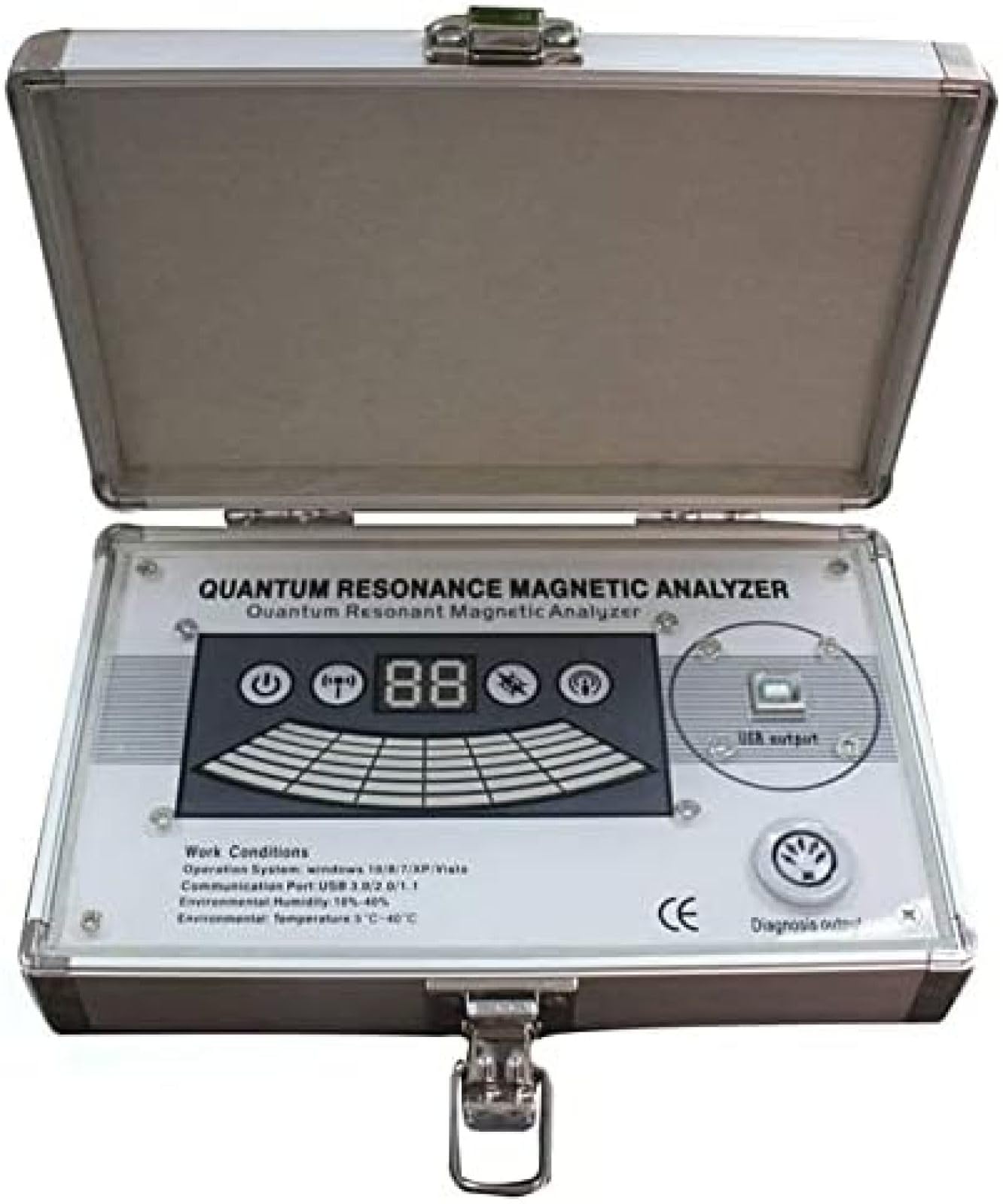 Segnala Il Dispositivo di Analisi della Salute della Risonanza Magnetica Quantistica, L'analisi Completa del Corpo Bio-risonante DHL, Il Sistema di Analisi del Computer Quantistico,Constructive23