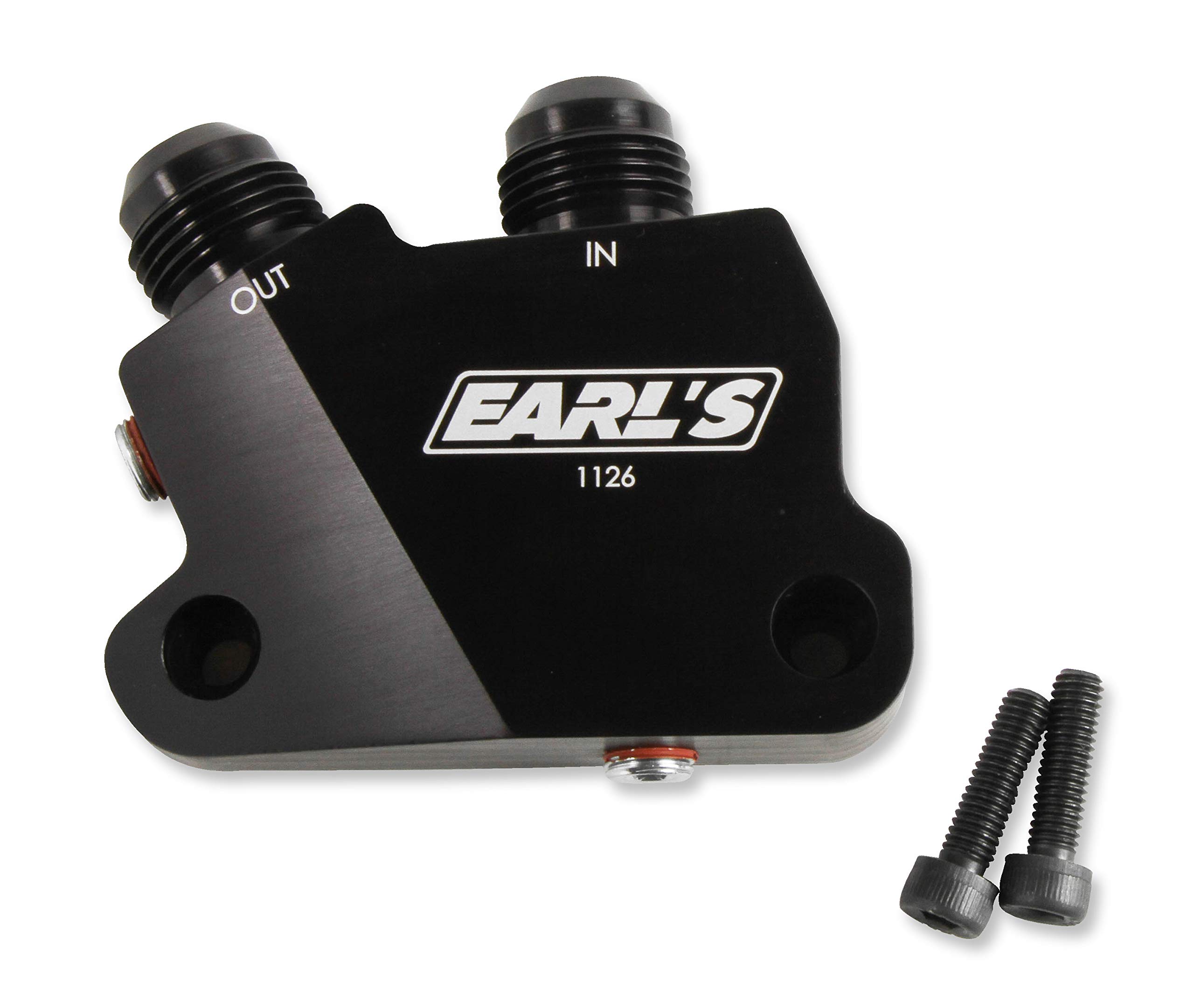 Earl's 1126ERL LT Side Mount Oil Cooler Adapter