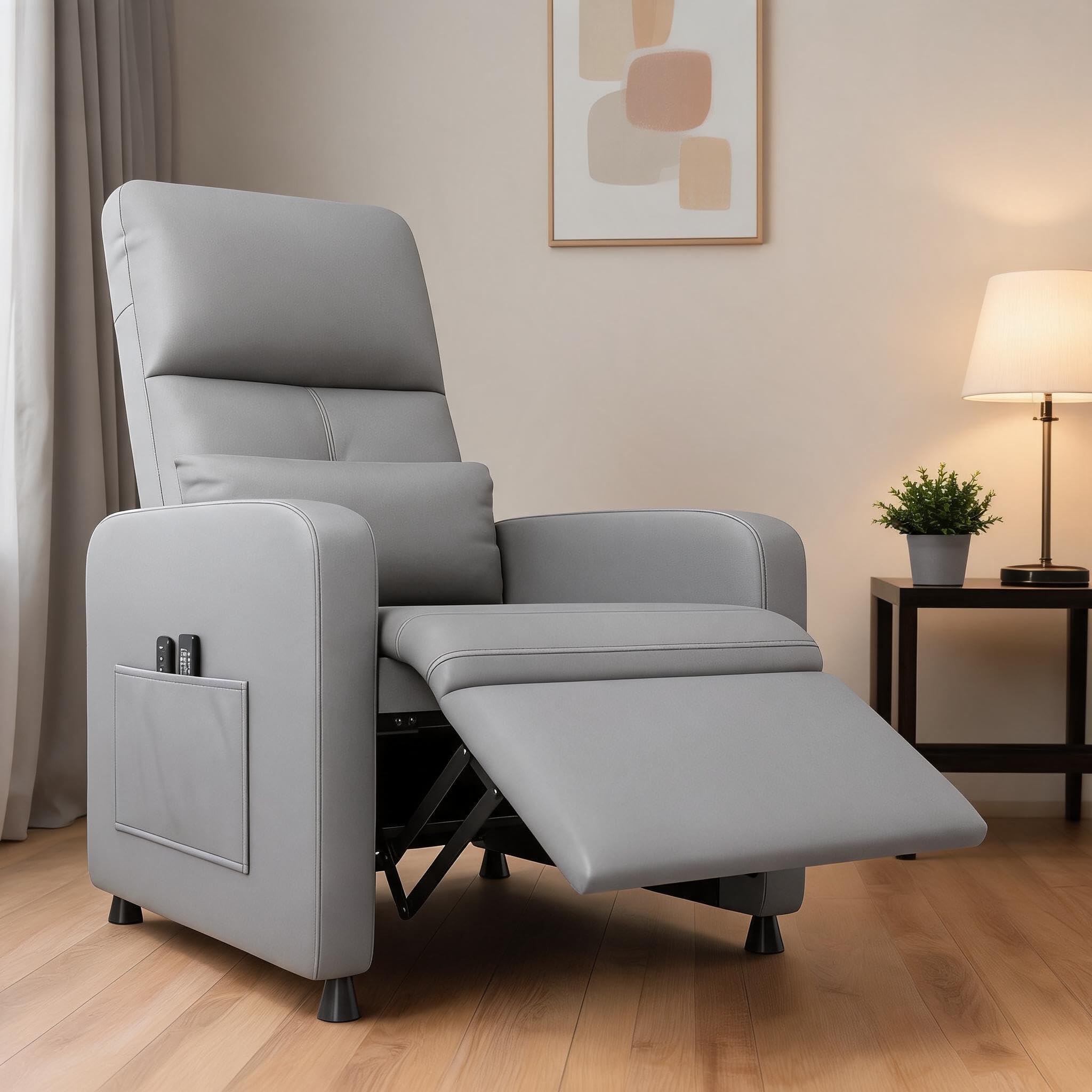 Poltrona Relax Elettrica Reclinabile con Massaggio e Poggiapiedi | Funzione massaggio, Riscaldante, Poggiapiedi incluso, Relax, Soggiorno, Camera da letto