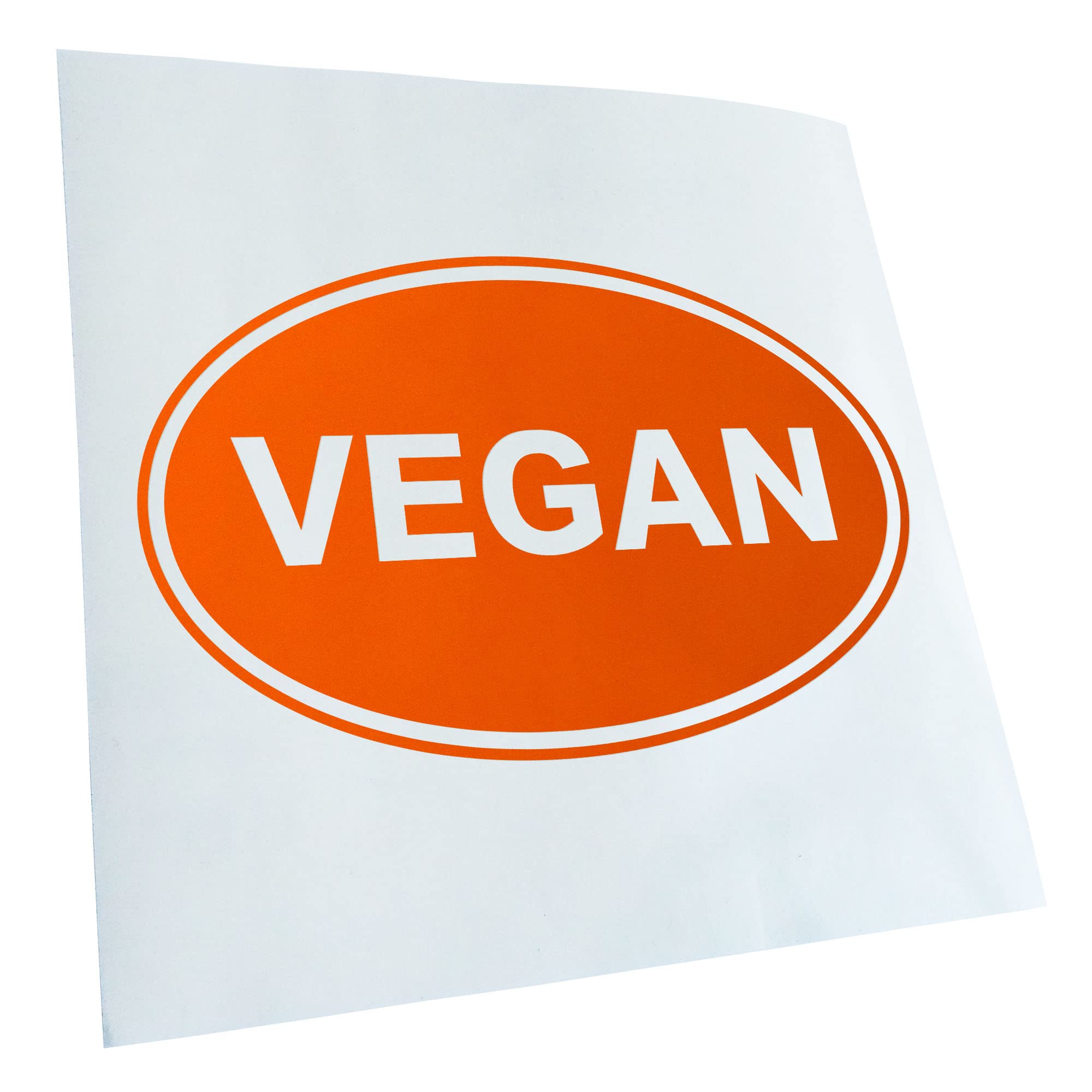 Vegan JDM Decal Racing Die Cut Sticker 17 x 11 cm