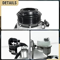 Vista 7 de Compresor de aire acondicionado AC para Ford Police Interceptor Utility 2013-2015, Ford Explorer 2011-2015, con embrague de A/C, compresor de CA