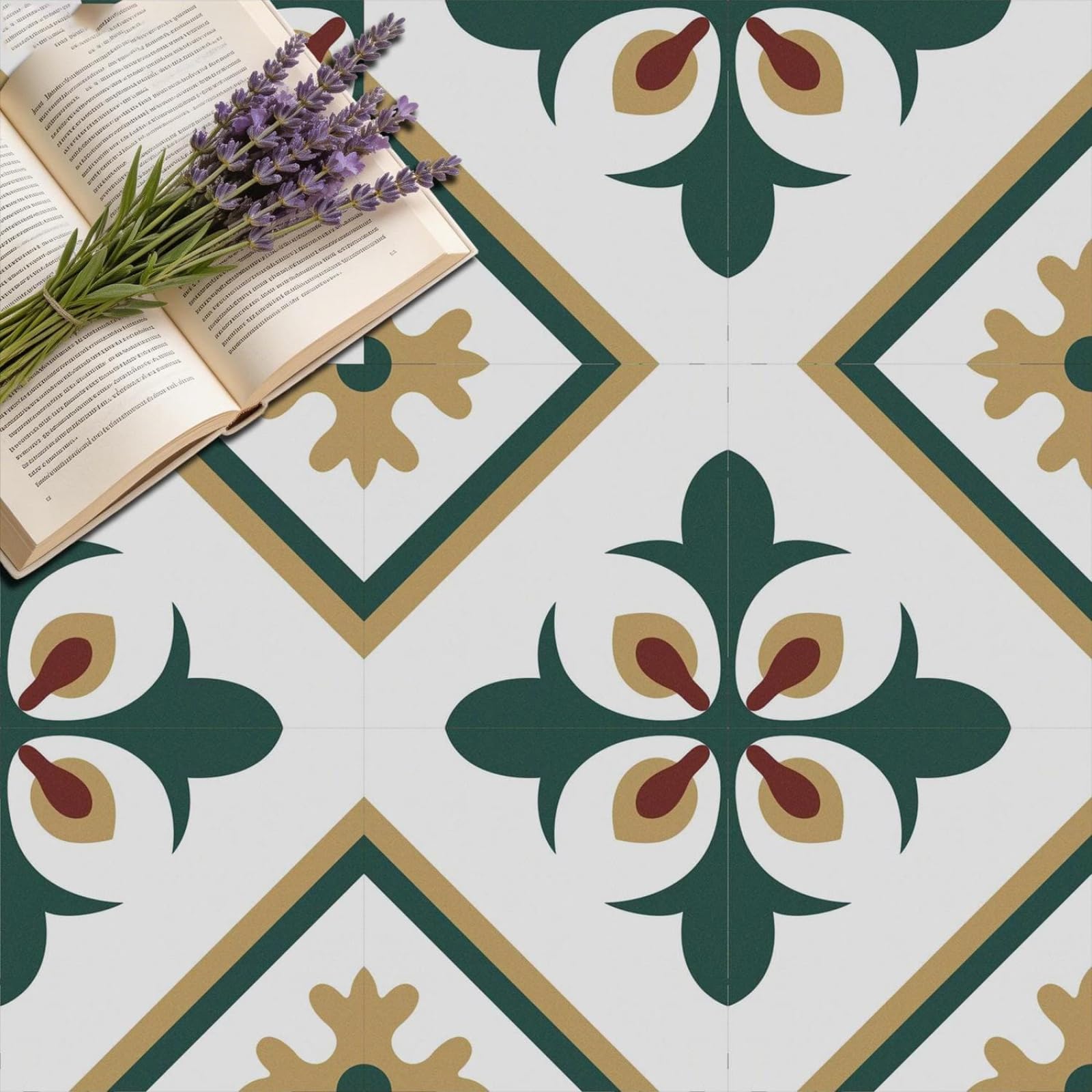 Azulejos Adhesivos Baño Impermeables 30 cm x 30 cm