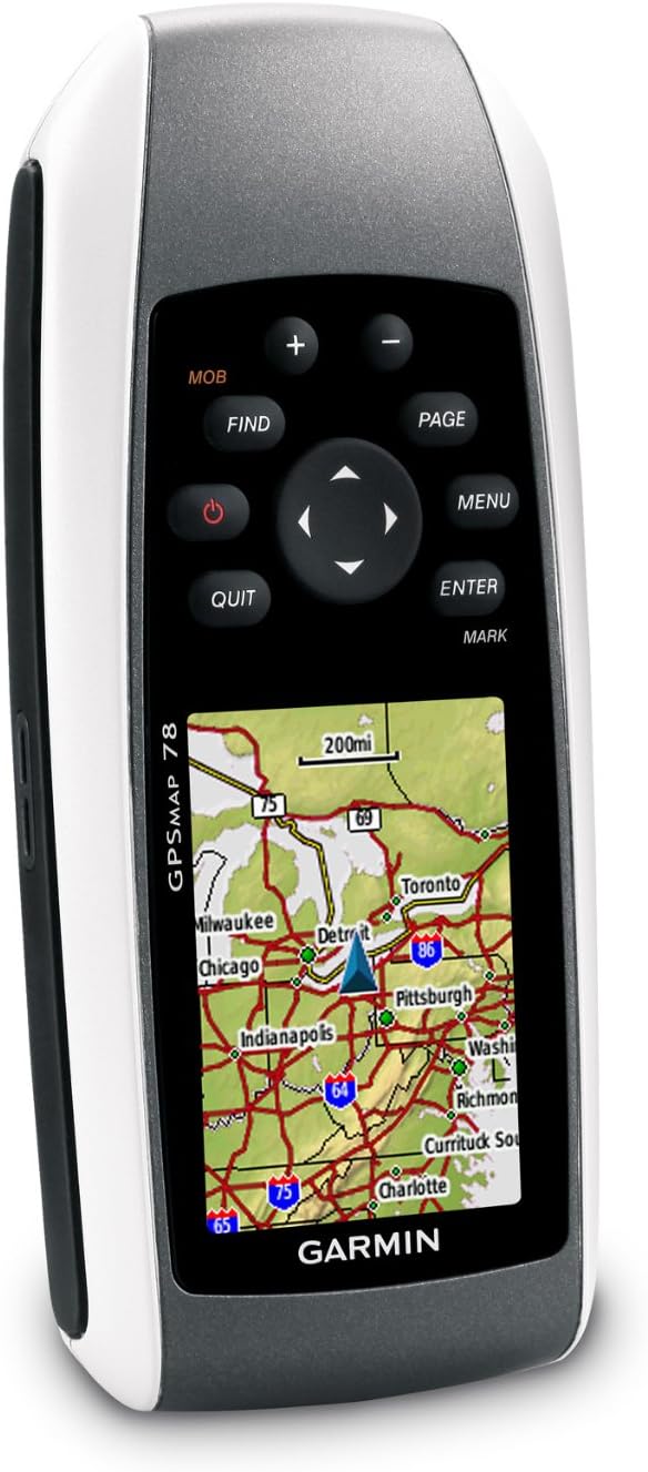 Garmin GPSMAP 78 2.6-Inch Marine GPS Navigator and Worldwide Chartplotter : Electronics