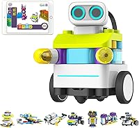 Vista 1 de BOTZEES Classic Plus - Robots de codificación para niños, robot de control remoto, 8 en 1 AR STEM juguetes para niños de más de 4 años
