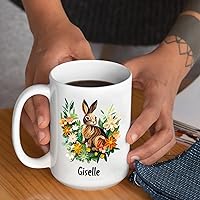 Vista 67 de Taza de café personalizada con diseño de mariposa de arte de origami, regalo para cumpleaños de amigo, compañero de trabajo, taza de cerámica blanca