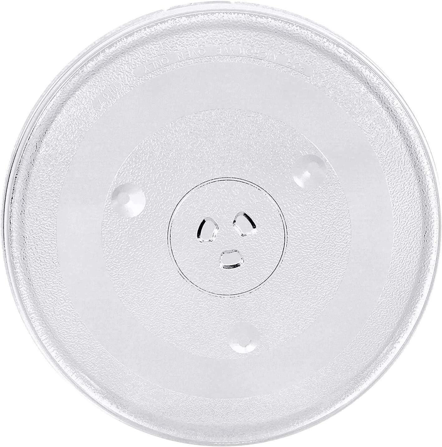 12.4" Microwave Oven Turntable Replacement Part | 12.4 Inch Micro Wave Glass Plate Replacement Kit | 31.5 cm Round Rotating Ring Dish Tray | 315 mm Circular Glass Turn Table Top For Microwaves.