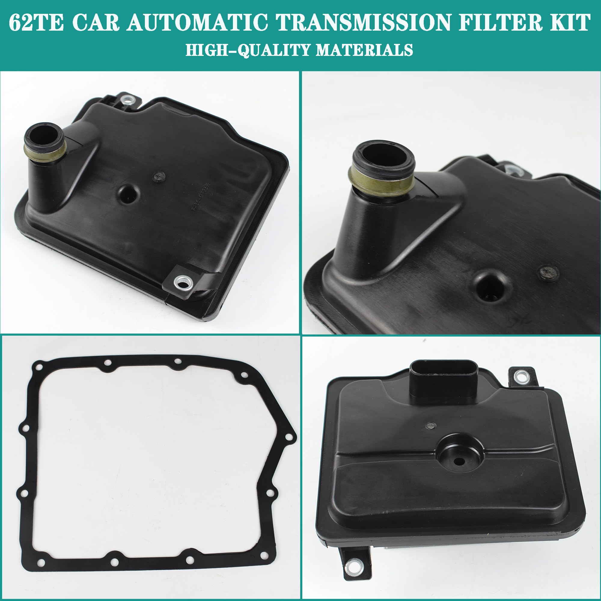 Filtre à Transmission + Joint Pour Boîte Automatique 62TE – Compatible Dodge Grand Caravan, Chrysler Town & Country, Ram ProMaster – Remplace 68018555AA