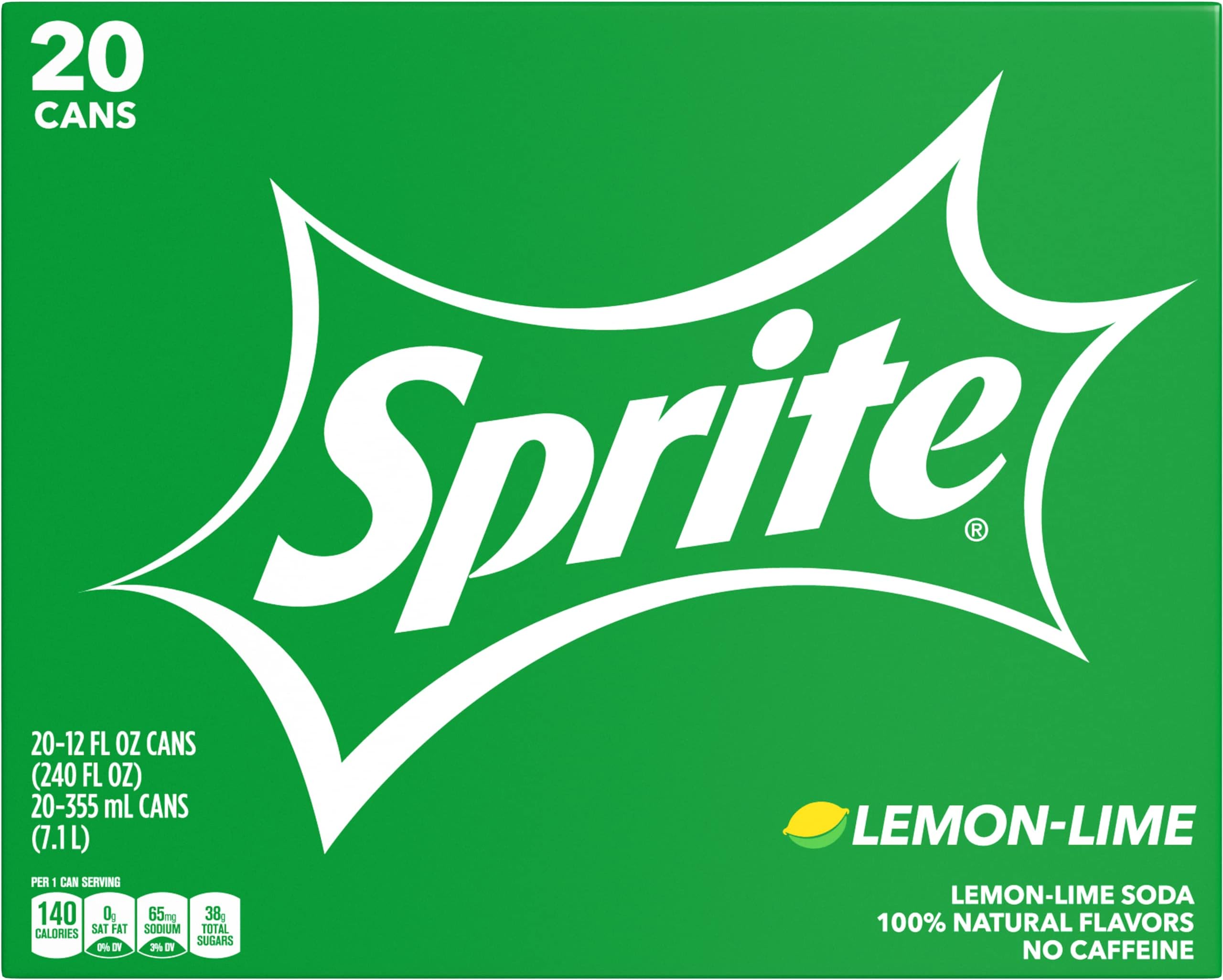 Sprite, 12 fl oz, 20 Pack