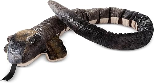 The Petting Zoo Cobra - Peluche de animales de peluche, regalos para niños, animales salvajes del zoológico Onez, juguete de peluche de serpiente de