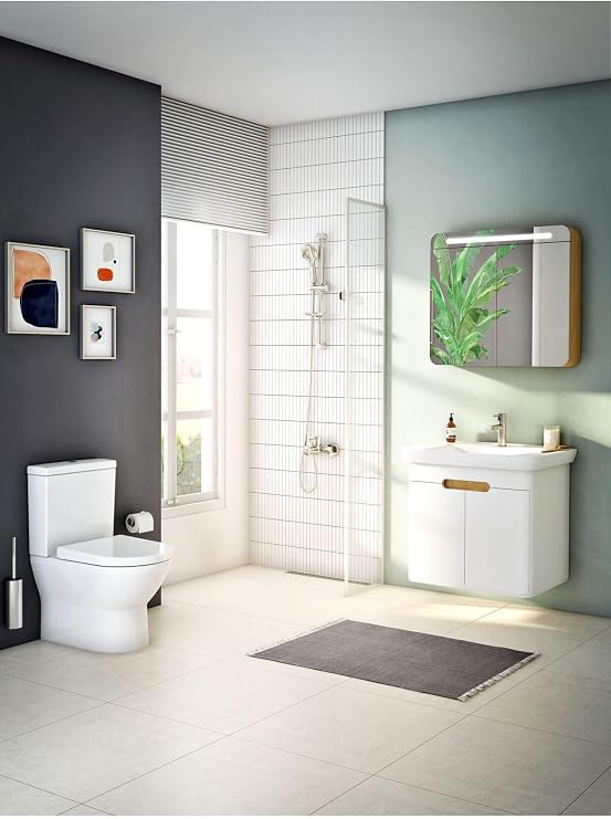 Artema Samba A45680STA 3F Sliding Hand Shower Set, 6 L/Min Water Flow, Wall Mounted, Chrome