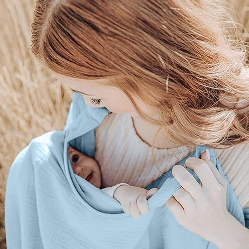 Miniatura 2 de Cómoda funda de bebé para lactancia materna, protección de privacidad con cubierta rígida y transpirable para lactancia materna, cubierta multiusos