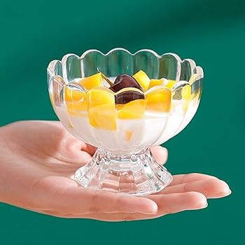 Amazon.co.jp: アイスクリームカップ ガラス デザートグラス