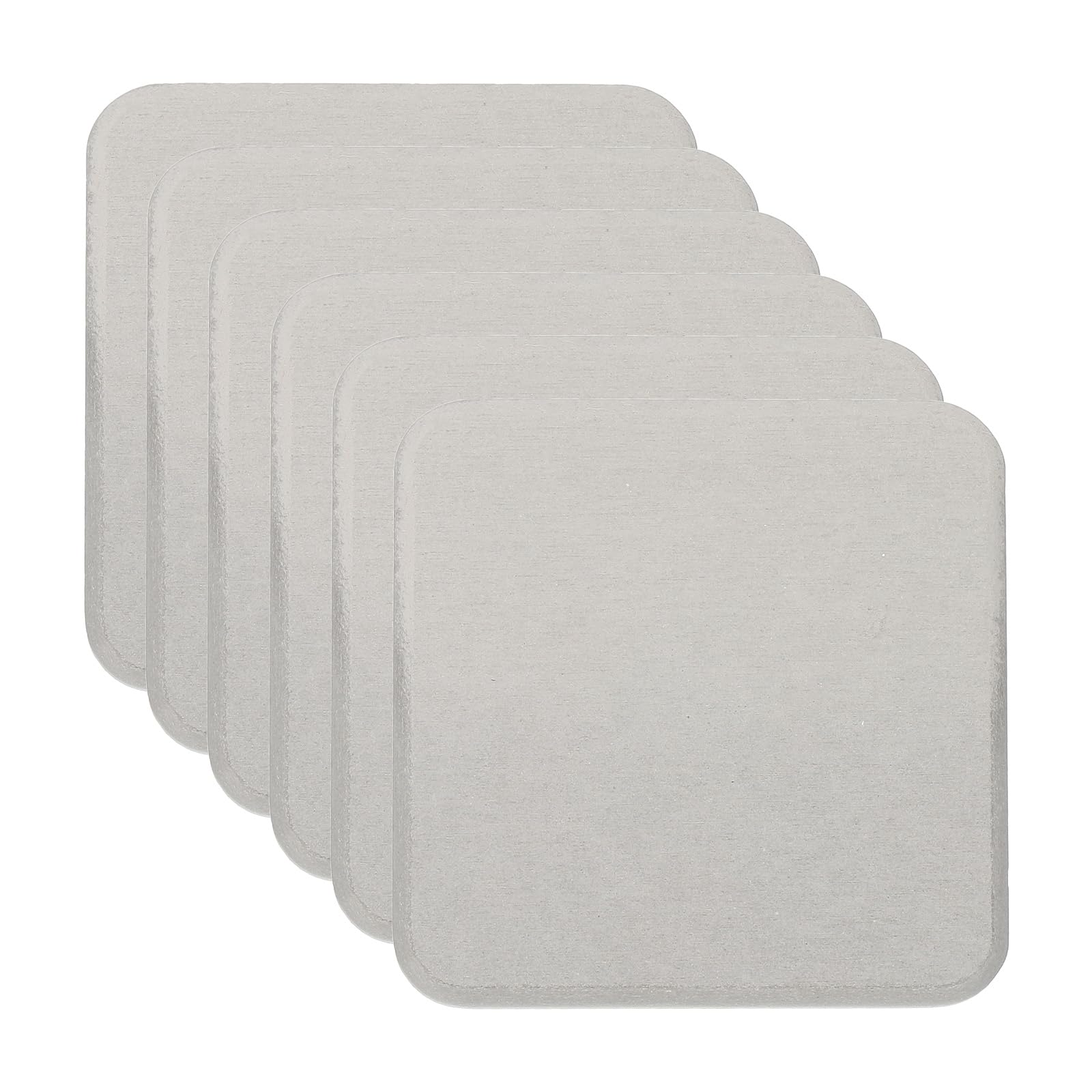 PATIKIL Square Diatomite Drink Coasters 4inch