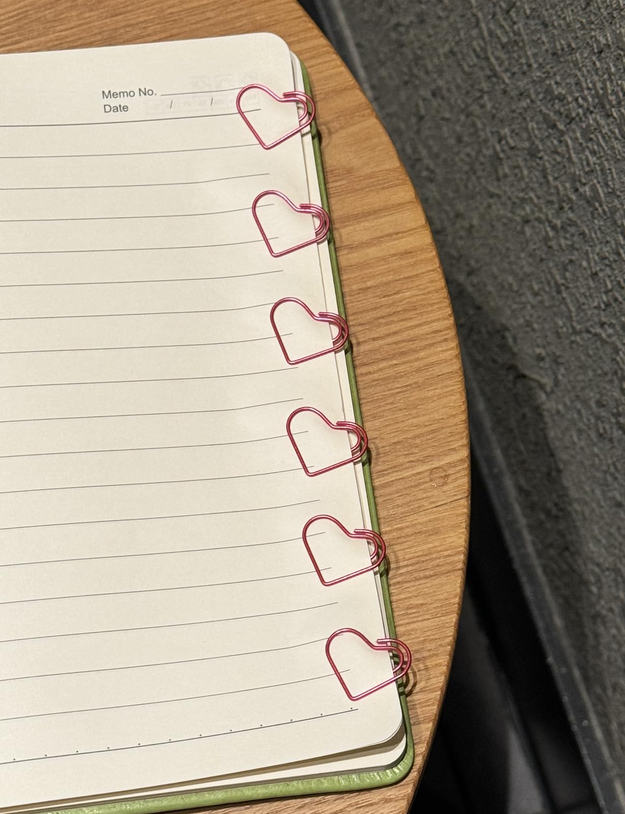 Herz-Büroklammern, niedliche Liebesherz-Lesezeichen-Clips, rosa Büroklammern, Schulbedarf, Geschenke, Rosa
