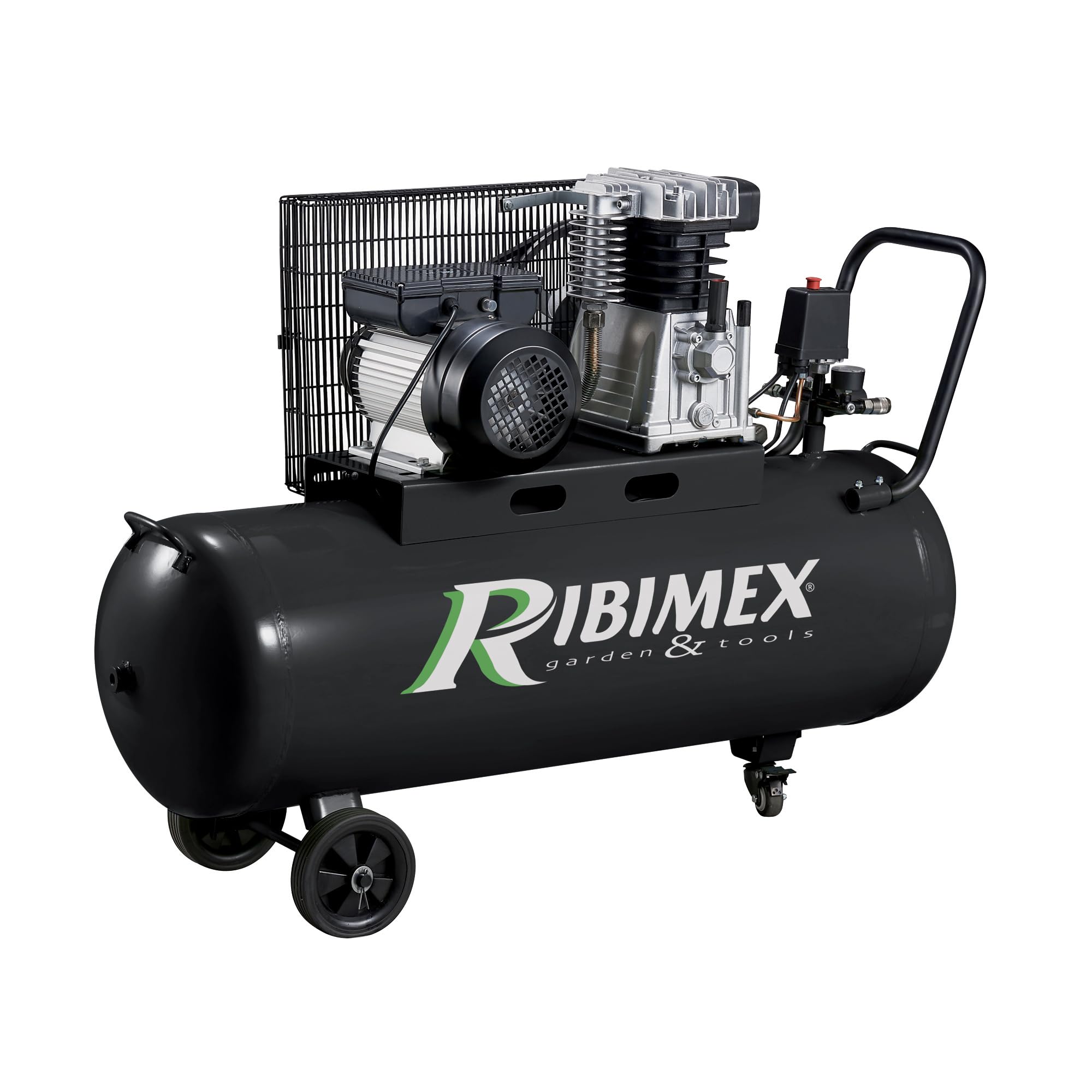 Ribimex - PRCOMP3/100CR - Compresor de correa, 100 L