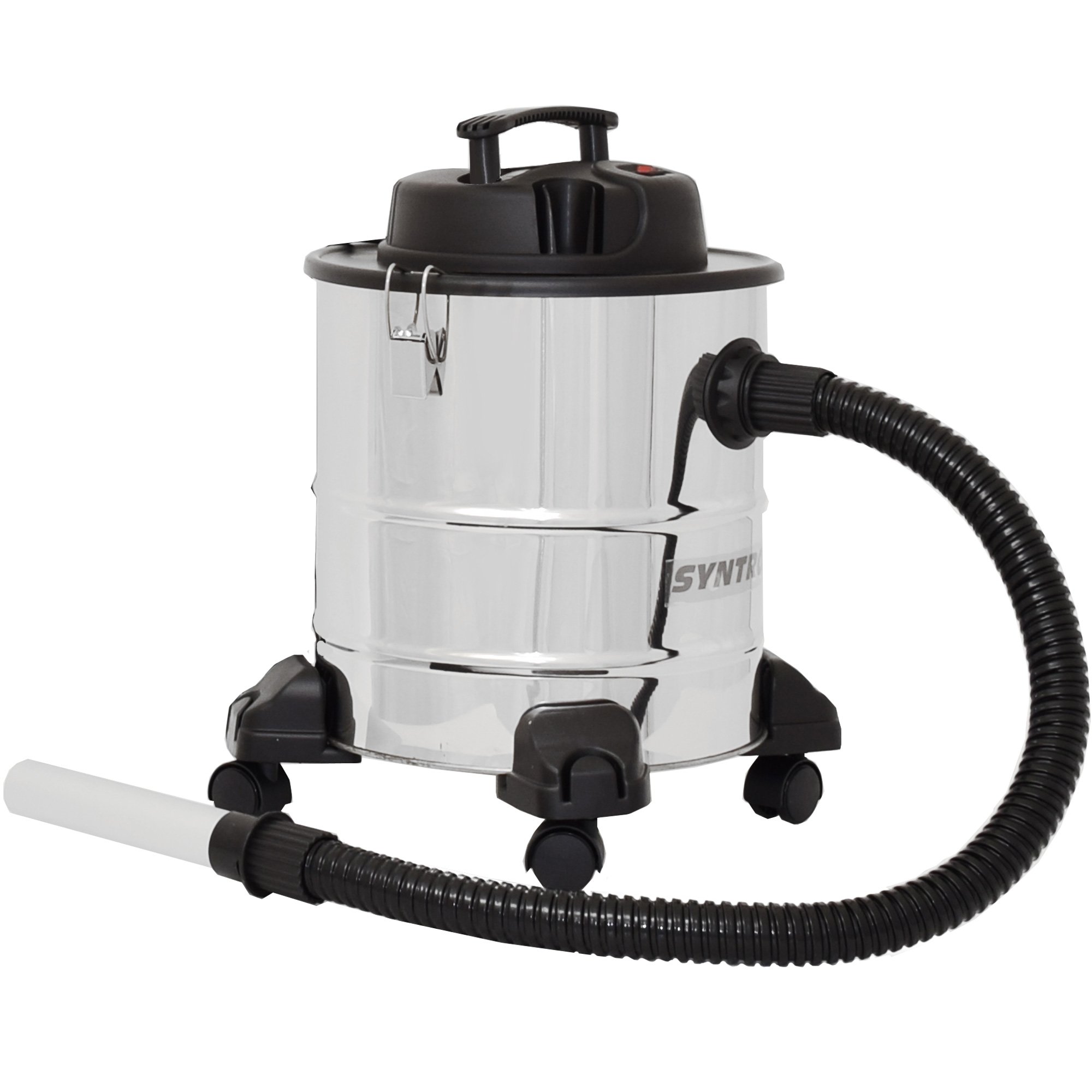 Syntrox Germany Edelstahl bis 20 Liter Aschesauger mit Motor Feinstaubsauger AC-1000-R Vesuv
