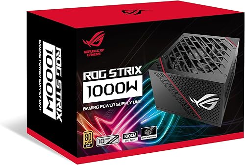 Vista 127 de ASUS ROG Strix 1000W Gold Aura Edition
