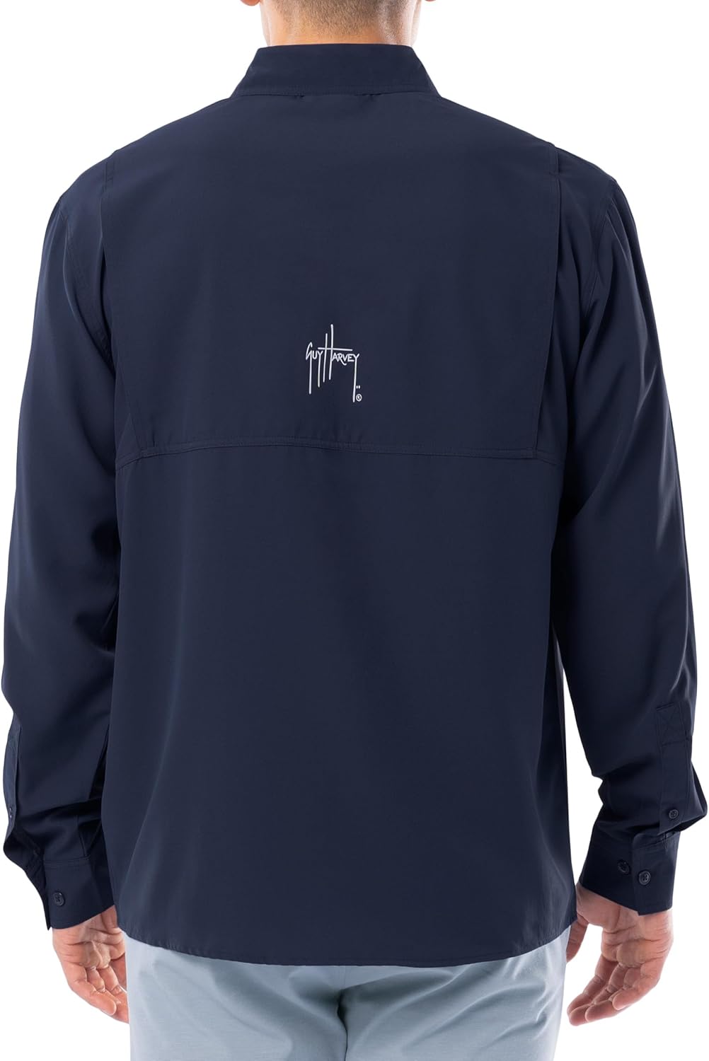 Guy Harvey Men's Long Sleeve Performance Fishing Shirt