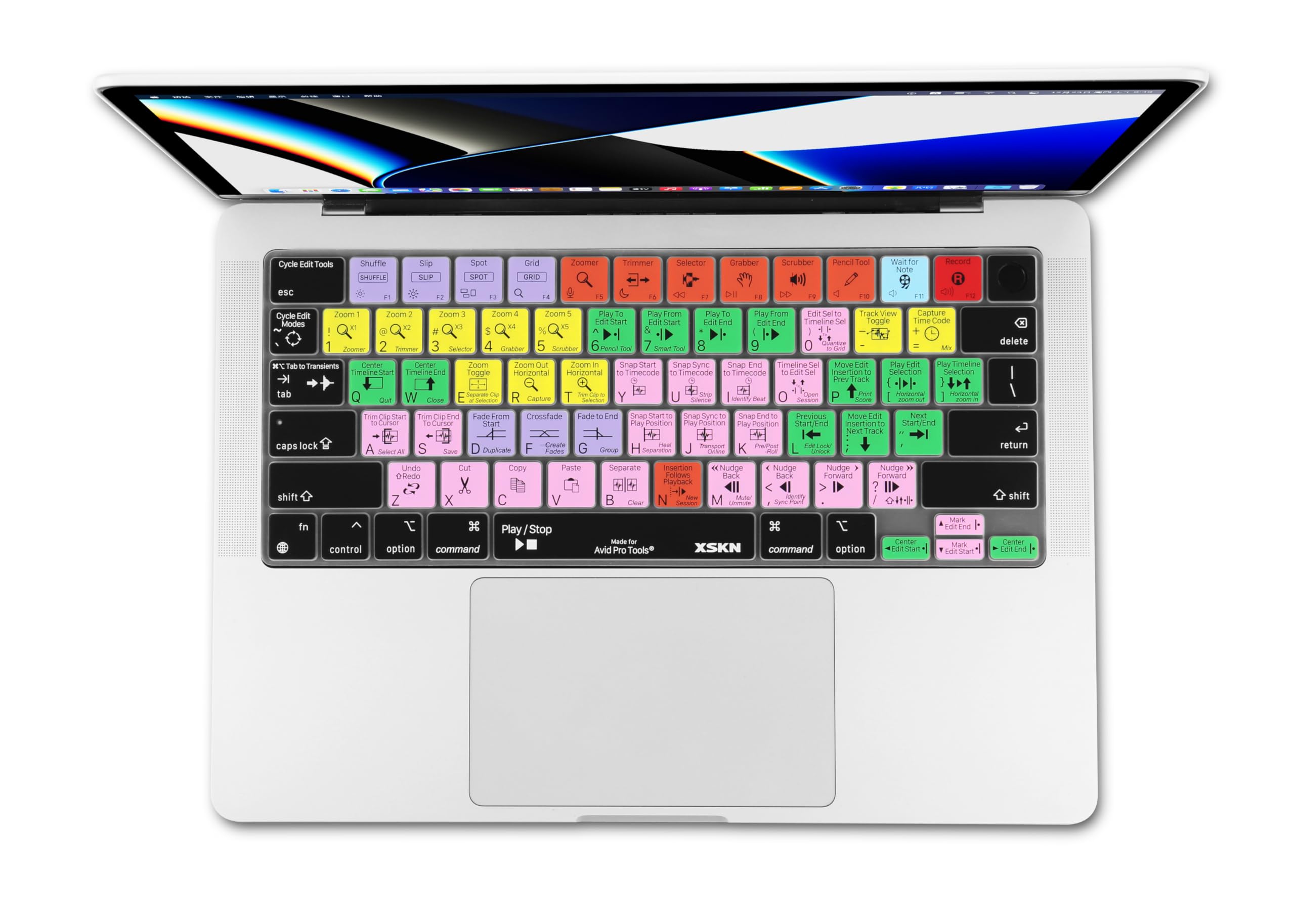 Amazon.com: XSKN Avid Pro Tools Shortcut US Version Keyboard Cover