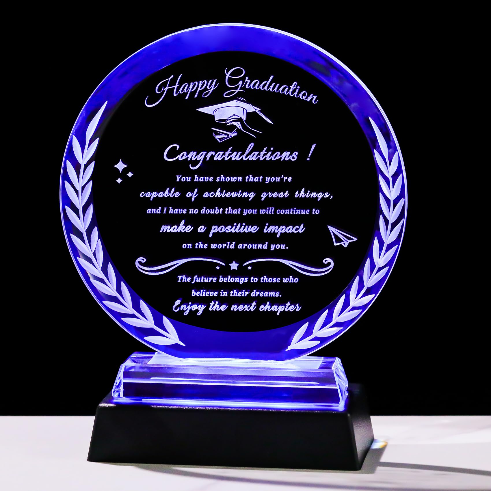 Qianwei Crystal Plaque