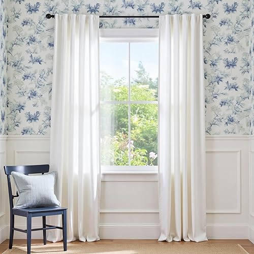 Miniatura 20 de Lazzzyt Cortinas de terciopelo para sala de estar gris, juego de 2 paneles de lujo suaves, cortinas con aislamiento térmico de 96 pulgadas de largo,