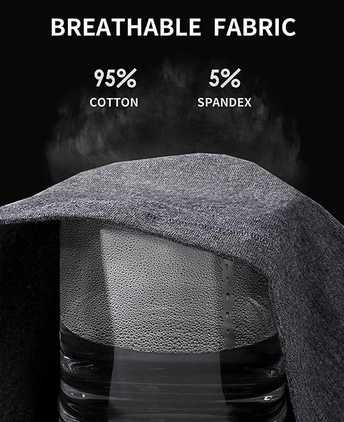 beautyin Cotton Camisole Tops for Women Shelf Bra Adjustable Spaghetti Strap Tank Top Basic Cami Undershirt - Image 6