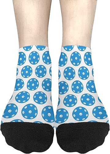 Miniatura 3 de devor Calcetines para hombre, calcetines para hombre, calcetines tobilleros humor, calcetines de pelleball, Blanco