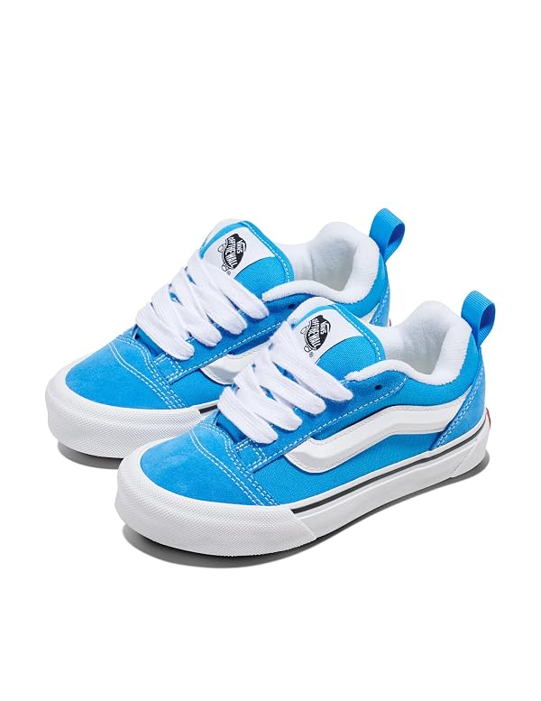 Vans Kids' Knu Skool Shoe - '90s Retro Puffy Fashion Sneakers, Boys & Girls by Vans - Used condition - Image 2