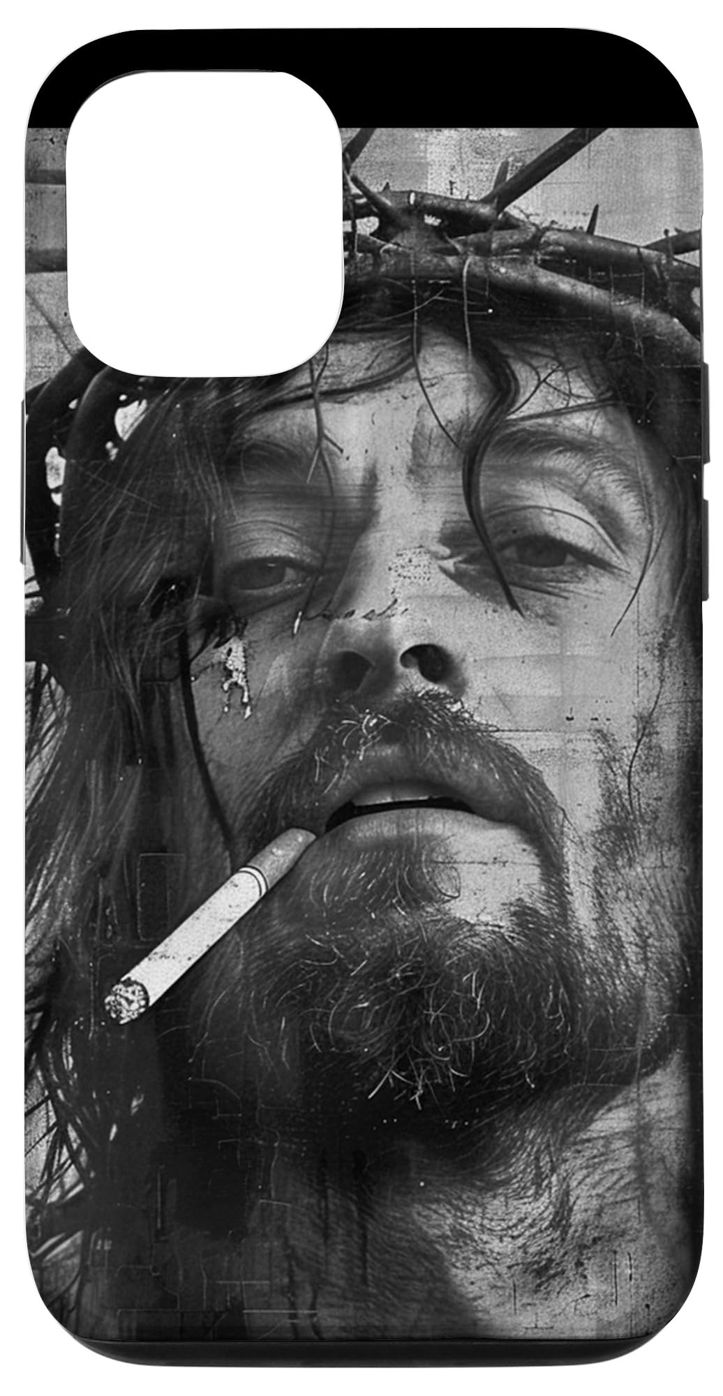 Amazon.com: iPhone 12/12 Pro Cool Jesus Christ smokes cigarette, Rebellious  Jesus Case : Cell Phones & Accessories