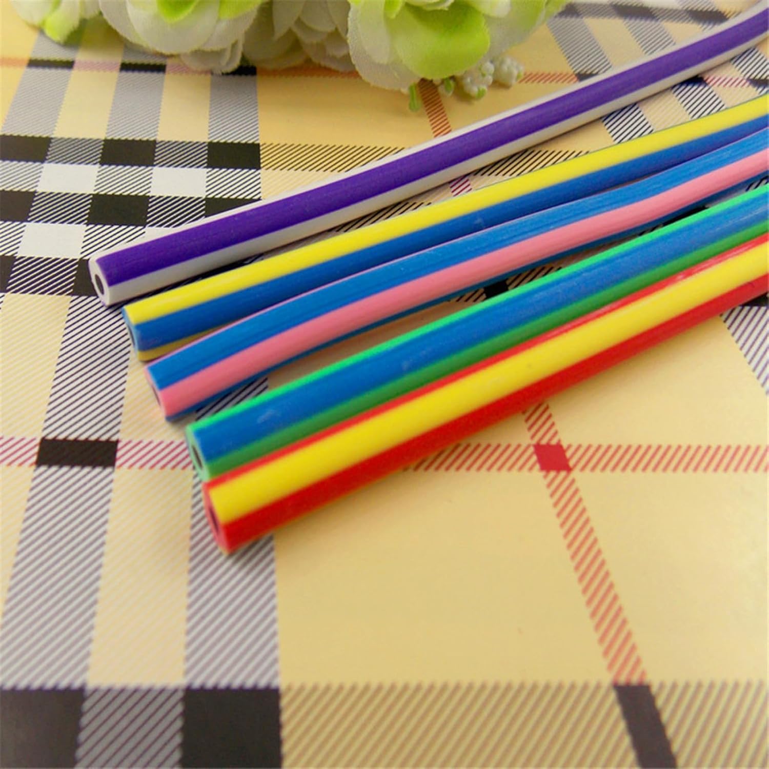 Flexible Bendable Pencils - Creative Color Pencils | Creative Cool Stationary Toys with Vertical Strips for Kids, Children, Sons, Daughters, Boys, Girls