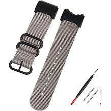 Lijinlan Replacement Nylon Band for Compatible with Casio G-Shock GWG-1000 Watch Series, Woven Strap Wristband for Gshock GWG-1000-1A/ GWG-1000GB-1A/ GWG-1000-1A3/ GWG-1000-1A9