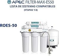 Vista 7 de APEC FILTER-MAX-ES50 50 GPD Set completo de filtro de repuesto de alta capacidad para la serie Essence sistema de filtro de agua de ósmosis inversa