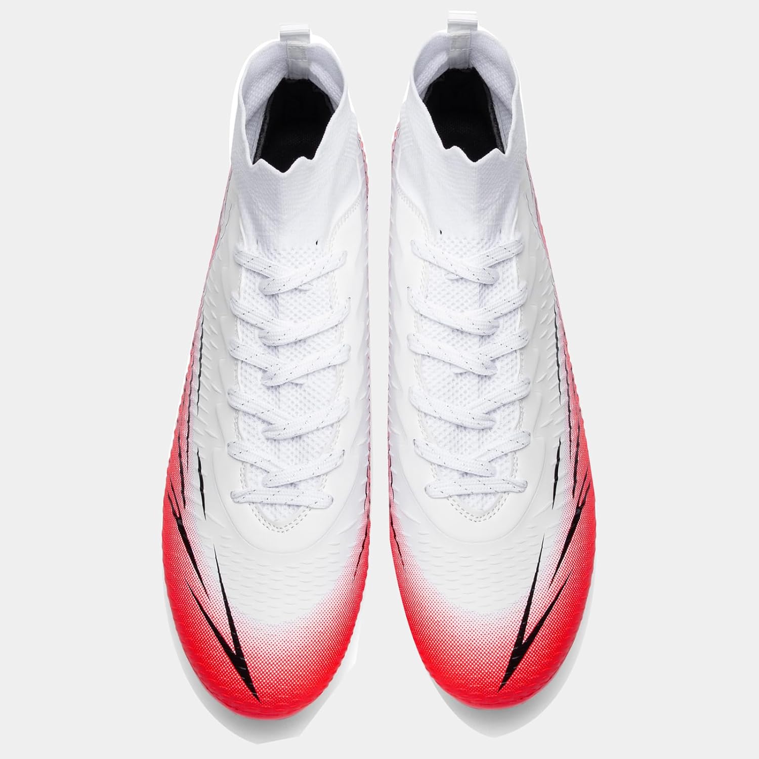 Unisex High Top Soccer Cleats Lightweight Mens Football Cleats with Ankle Support & Traction for Multi-Surface Training & Games