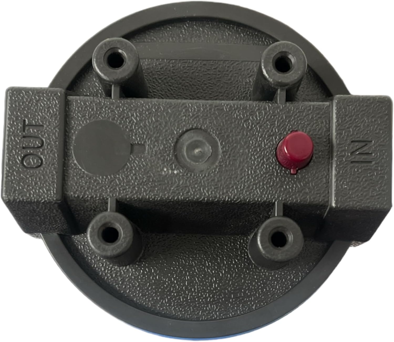 IPW Industries Inc - PureT (B891-BK34-PR) 10" with a Pressure Replease Button - Commercial Heavy Duty Filter Housing 3/4" NPT Black Cap/Blue Sump
