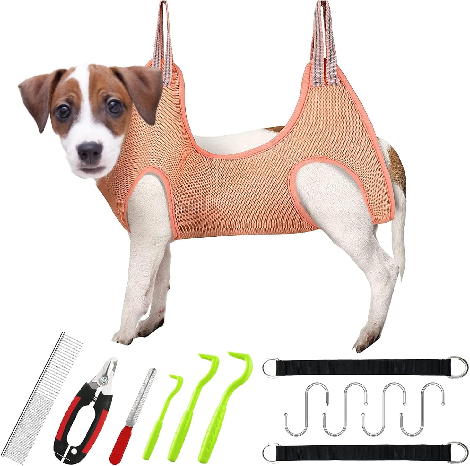 Pet Grooming Hammock Harness,Dog Hammock Restraint Bag,Dog
