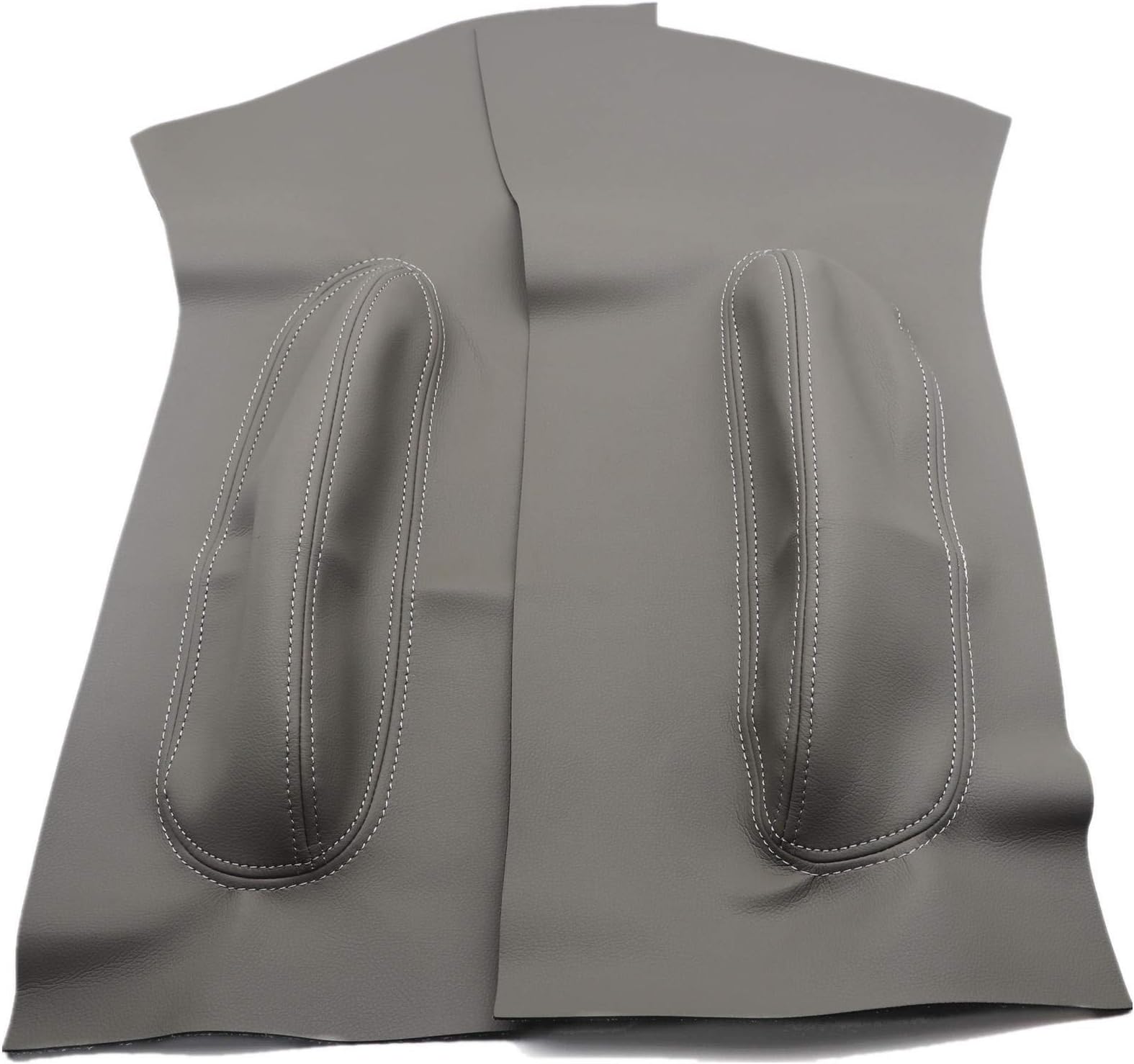 Gray Synthetic Leather Door Panel Insert Cards For 1998-2010 Volkswagen Beetle,2pcs Door Panel Insert Cards leather with Installation Tools (Gray)