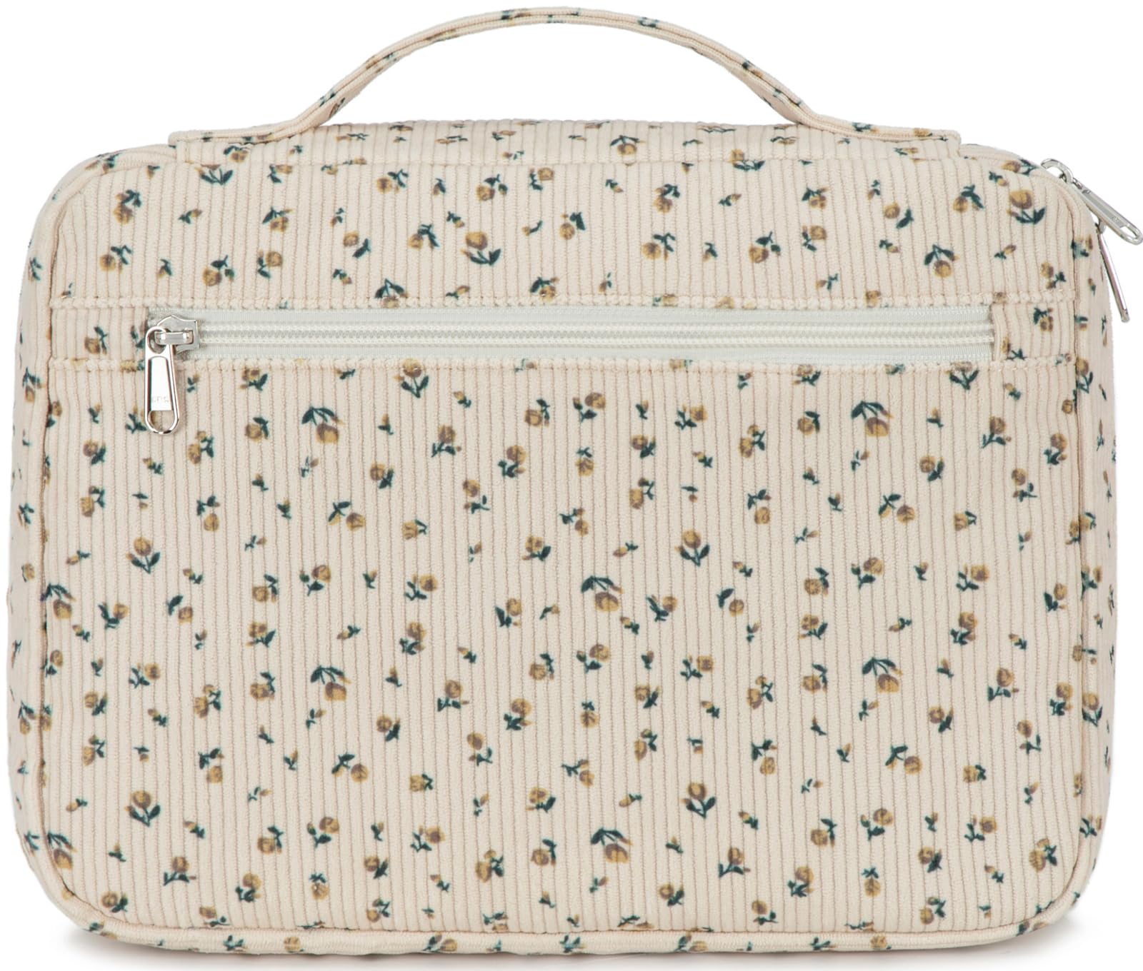 JIANYA Bible Cover Case for Women, Bible Book Cover Carrying Case with Handle and Zippered Pocket, Gifts for Women