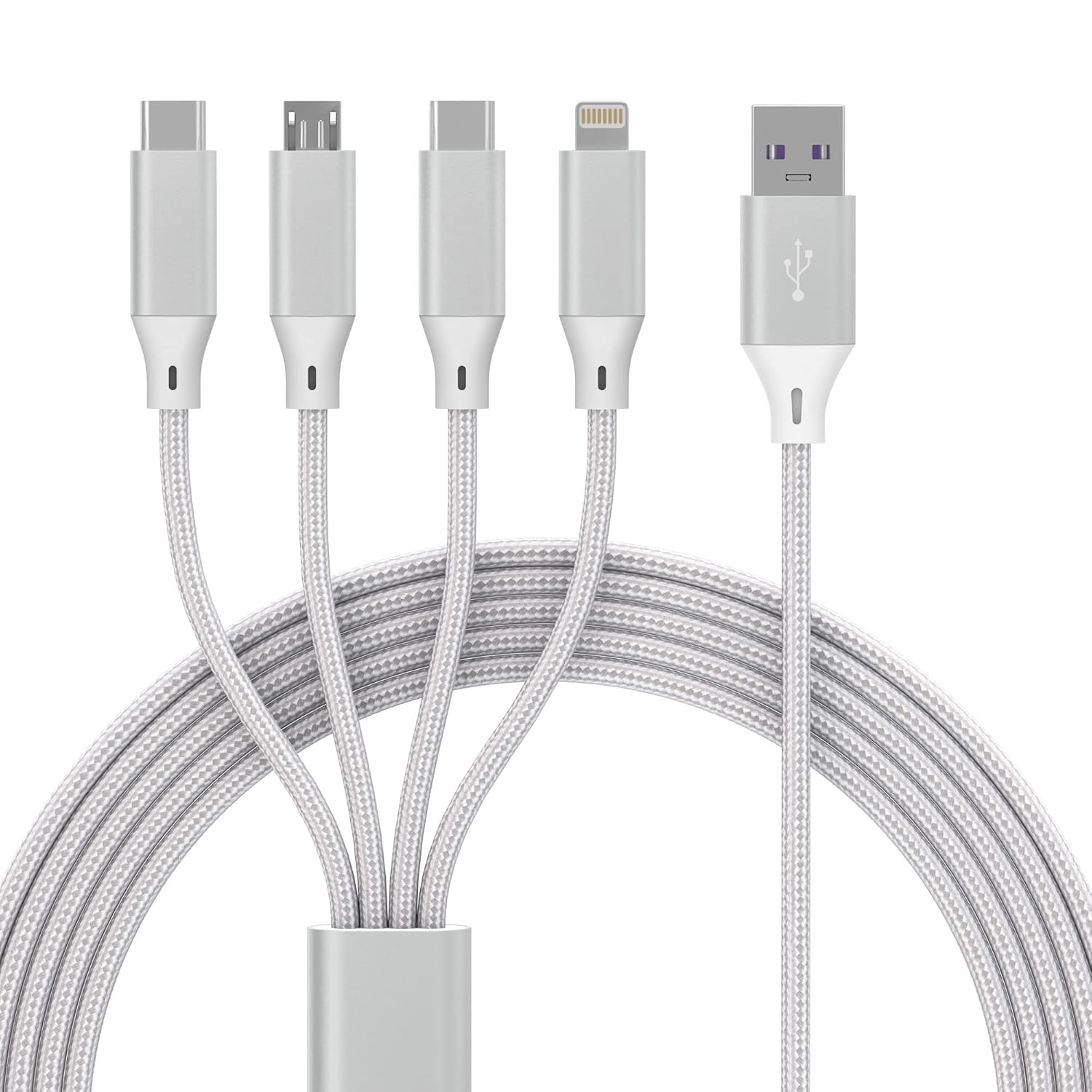 WQK USB C To Lightning Cable [Apple MFi Certified] IPhone Charger Fast Charging 3