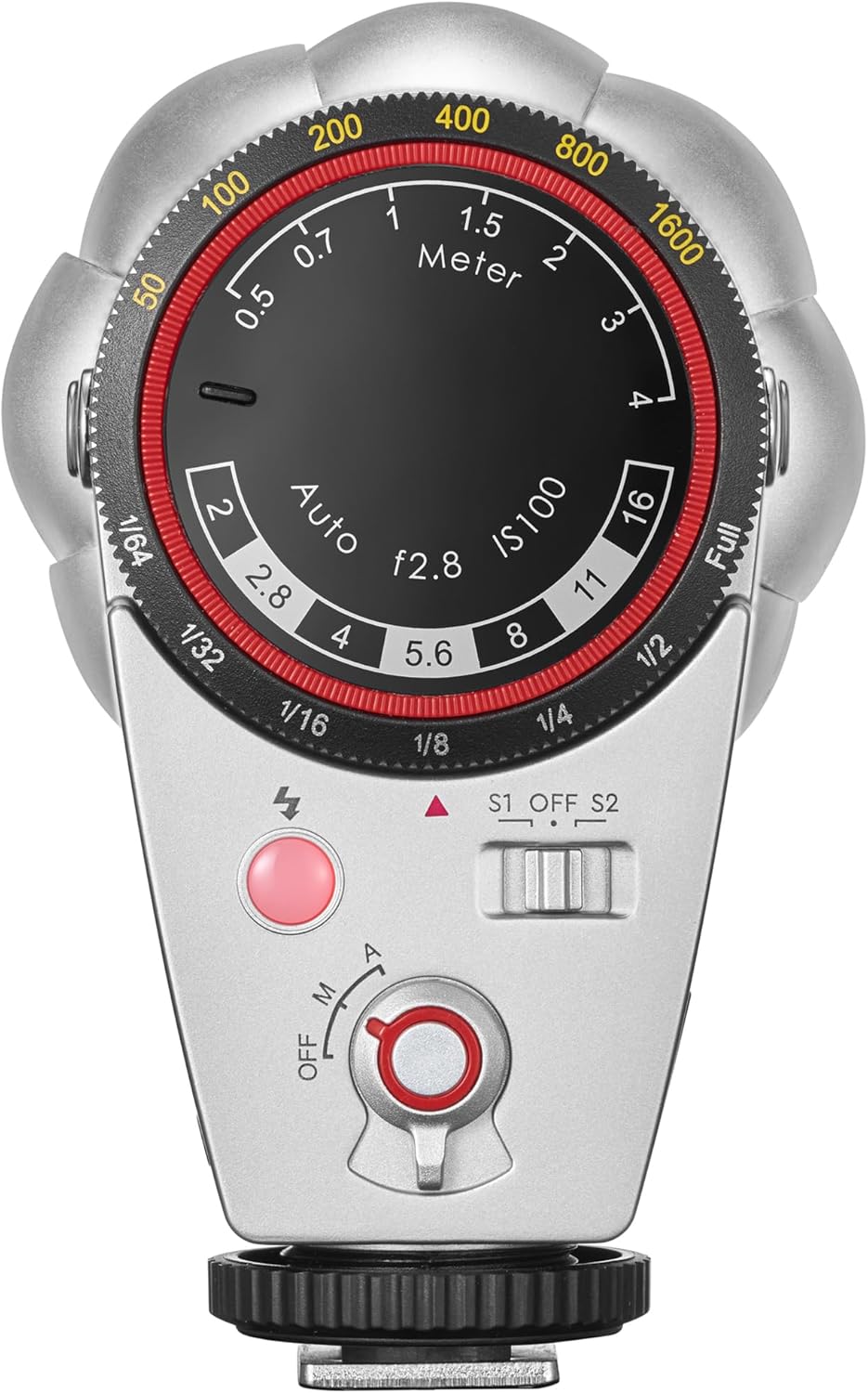 Godox Lux Cadet Retro Camera Flash GN10 with 7 Levels Flash Power 6200K with S1/S2 Optical Control Built-in Battery