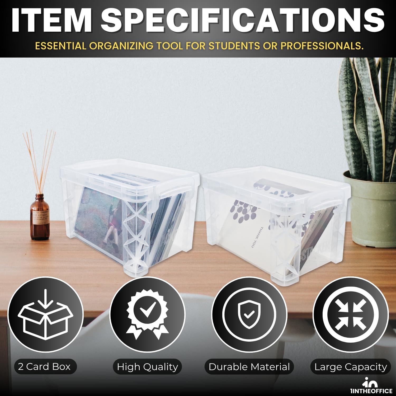 Caja Organizadora De Tarjetas De Felicitación Separado... | Envío Gratis, image size:1500x1500