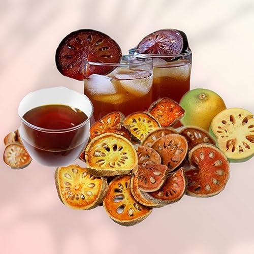 Miniatura 9 de Lungcha Té de frutas tailandesas orgánicas de Bael o Matoom seco para bebida de hierbas calientes y frías, 3.5 onzas (3.5 onzas)