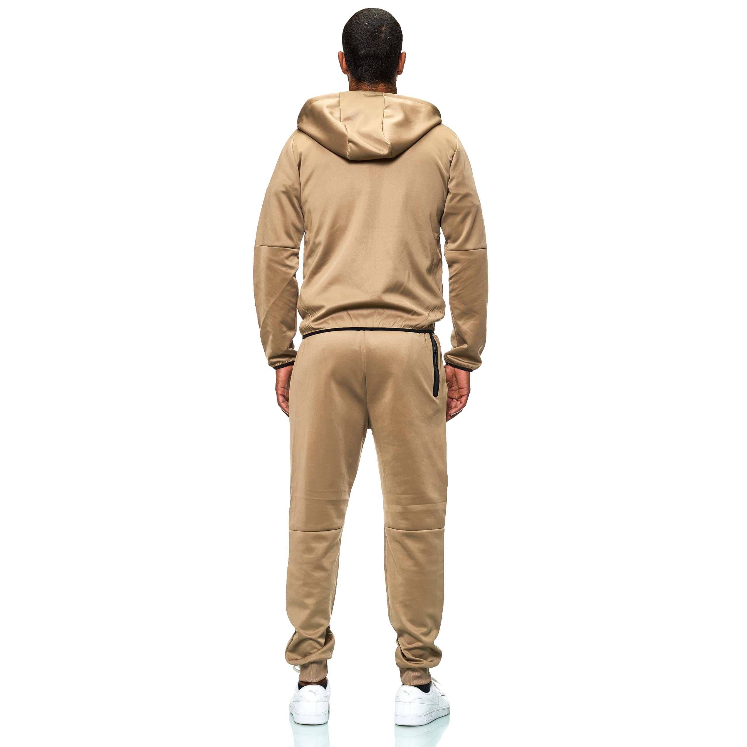C-IN-C Herren Trainingsanzug – Sportlicher Jogginganzug mit Kapuzenjacke und Hose, Bequem & Stylisch für Freizeit, Fitness & Outdoor