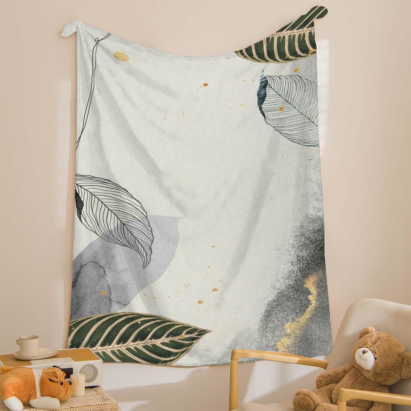 Puszysty koc do wtulania się, wzór marmurowy, 200 x 200 cm, miękki i dwustronny koc polarowy, idealny koc na sofę dla wszystkich, przytulny koc na sofę i łóżko