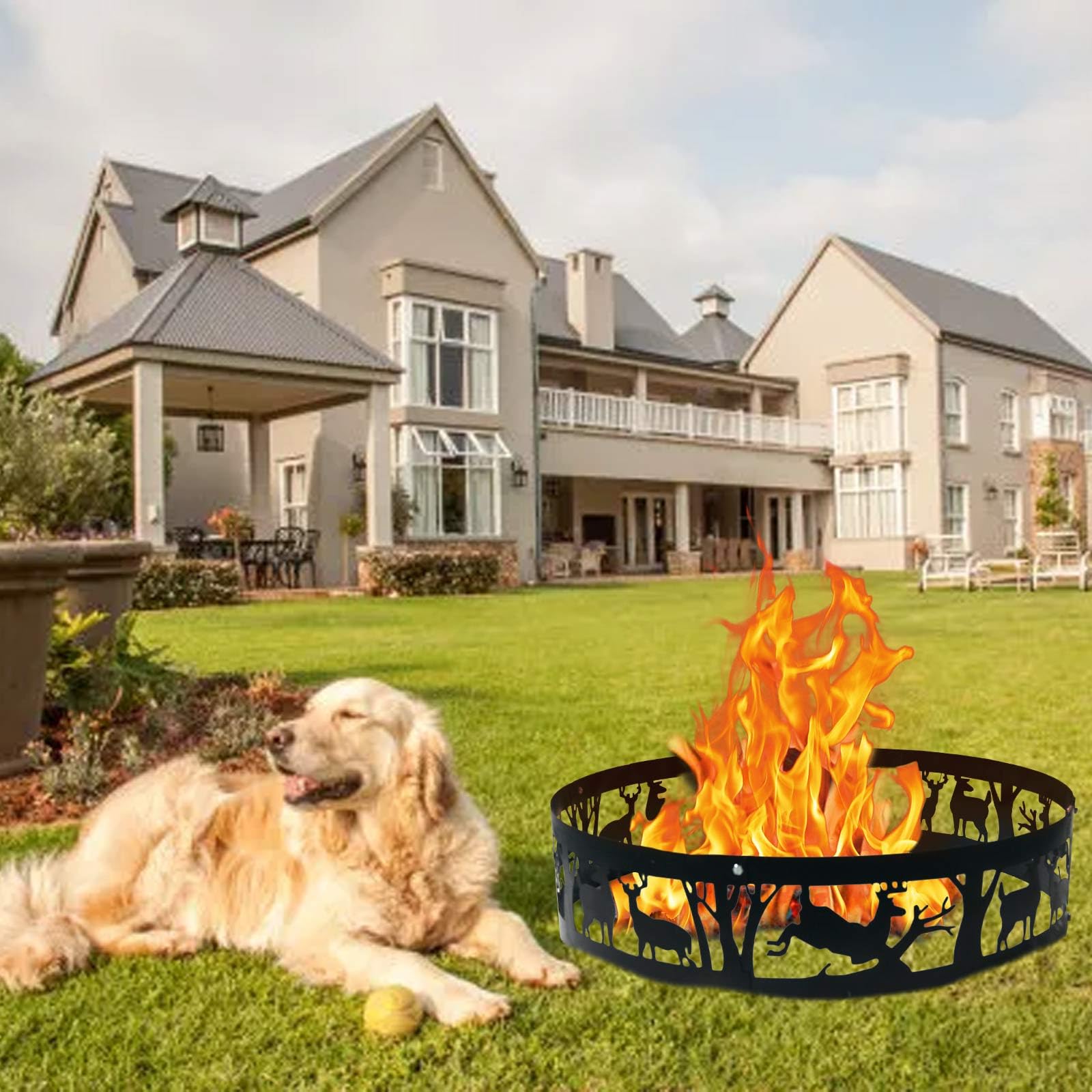 Large Outdoor Fire Pit Rings Outdoor Fire Pits For Sale In Raleigh,